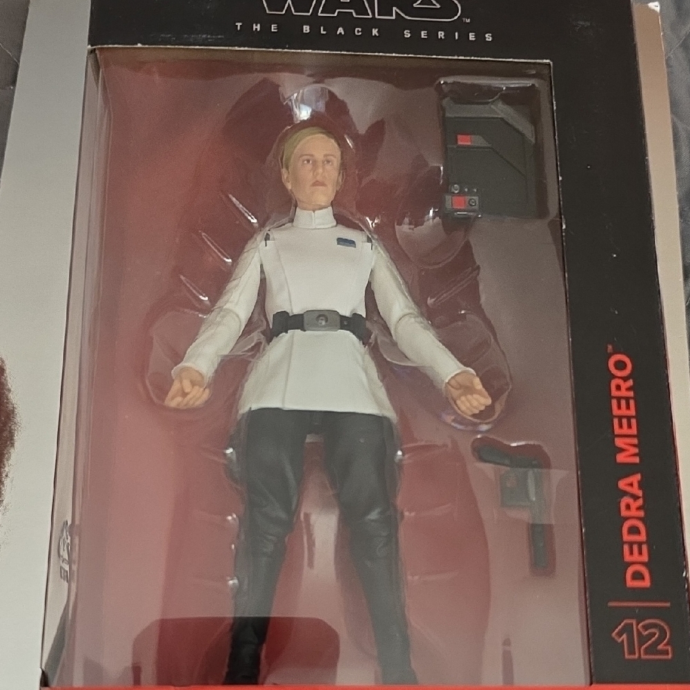 Star Wars Black Series Dedra Meero Figure in White and Black